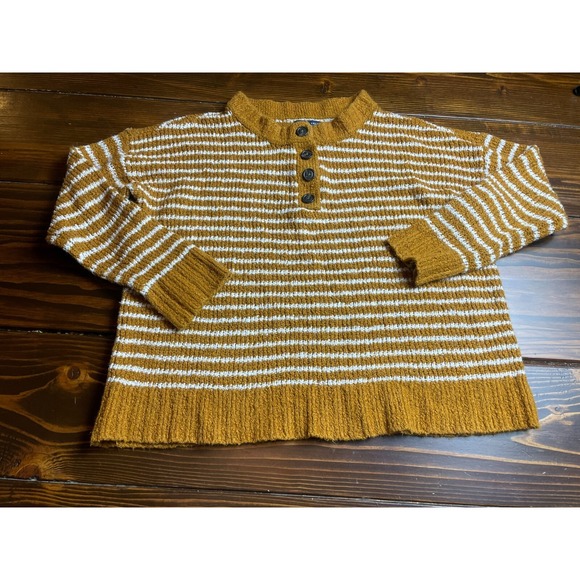 American Eagle Outfitters Sweaters - American Eagle Sweater, Women's Size Small, Brown White, Striped, Pullover